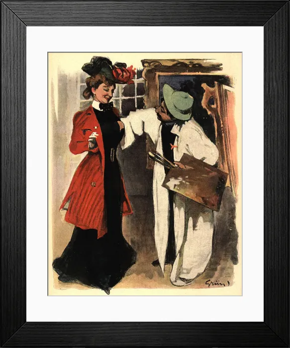 Framed Print : On Demande Un Modele Framed Print : On Demande Un Modele