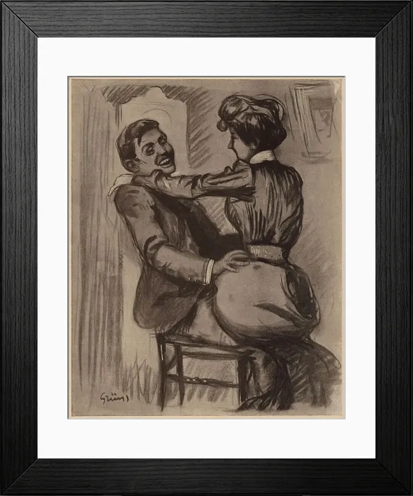 Framed Print : What She Really Thinks Framed Print : What She Really Thinks