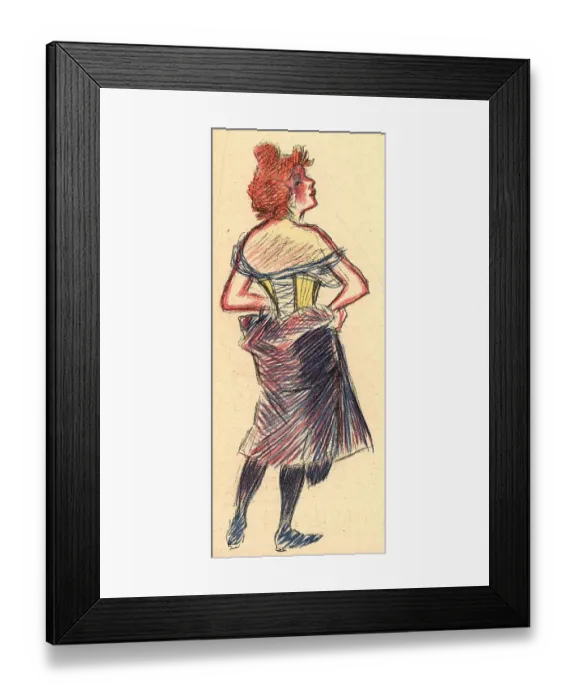 Framed Print : Red Haired Lady Framed Print : Red Haired Lady