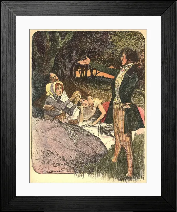 Framed Print : The Happy Age In Romainville Framed Print : The Happy Age In Romainville