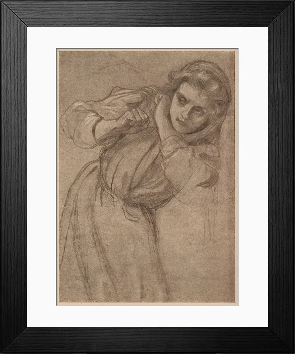 Framed Print : Defensive Woman Framed Print : Defensive Woman