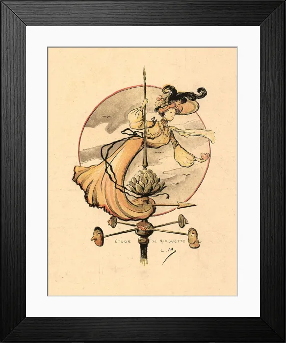 Framed Print : Weathervane Study Framed Print : Weathervane Study