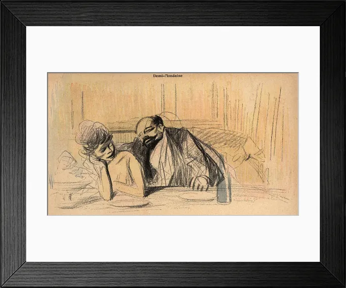 Framed Print : Demi-Mondaine Framed Print : Demi-Mondaine