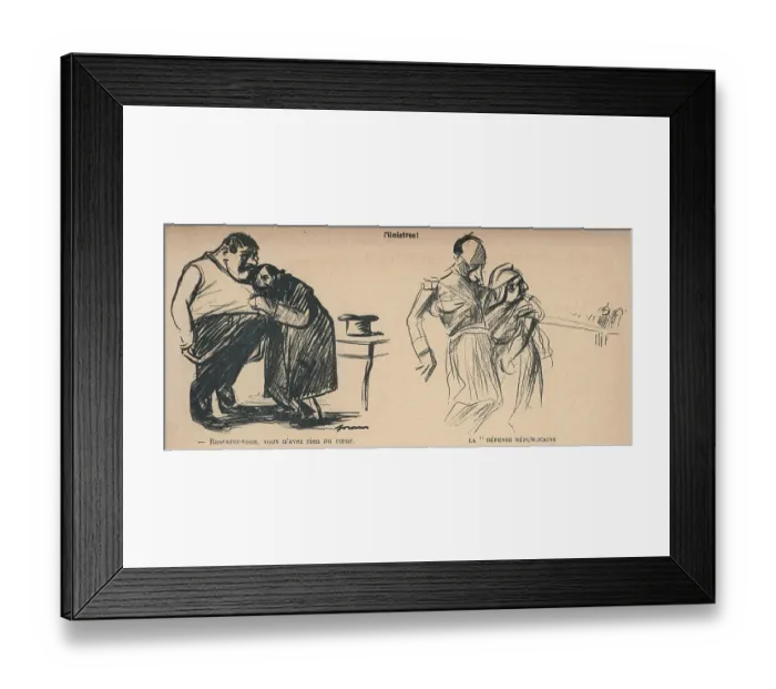 Framed Print : Ministers And The Republican Defence Framed Print : Ministers And The Republican Defence