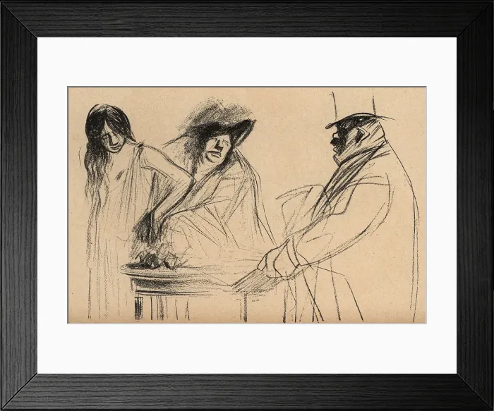 Framed Print : Group Sketch Framed Print : Group Sketch