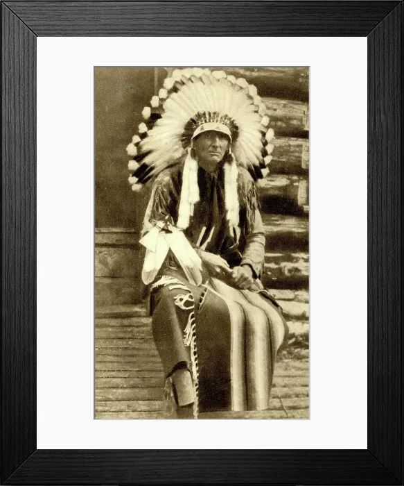 Framed Print : Archibald Stansfeld Belaney, British-born conservationist Framed Print : Archibald Stansfeld Belaney, British-born conservationist