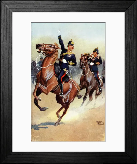 Framed Print : Halt, Royal Field Artillery in Review Order Framed Print : Halt, Royal Field Artillery in Review Order