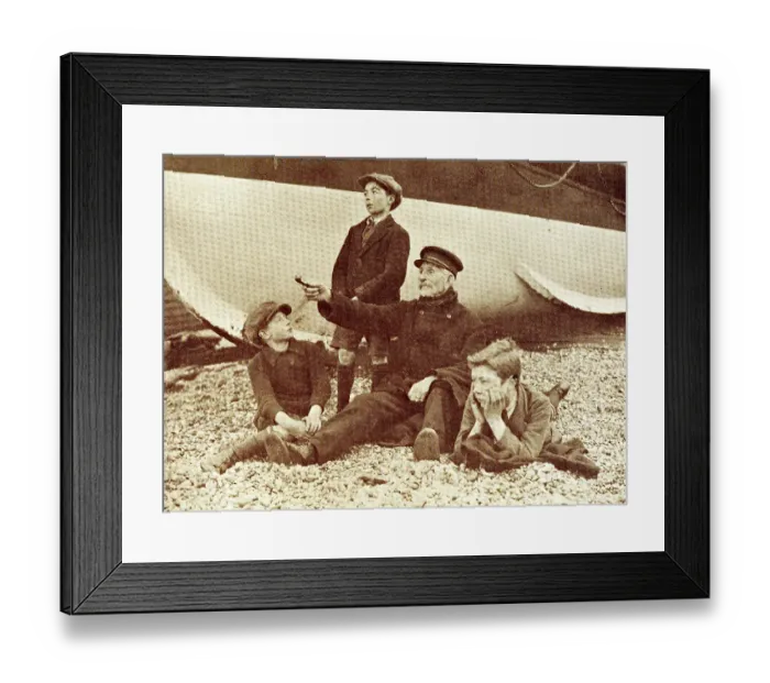 Framed Print : Lifeboatman's tales of the sea Framed Print : Lifeboatman's tales of the sea