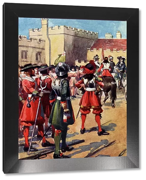 Coldstream Guards, first meeting with King Charles II