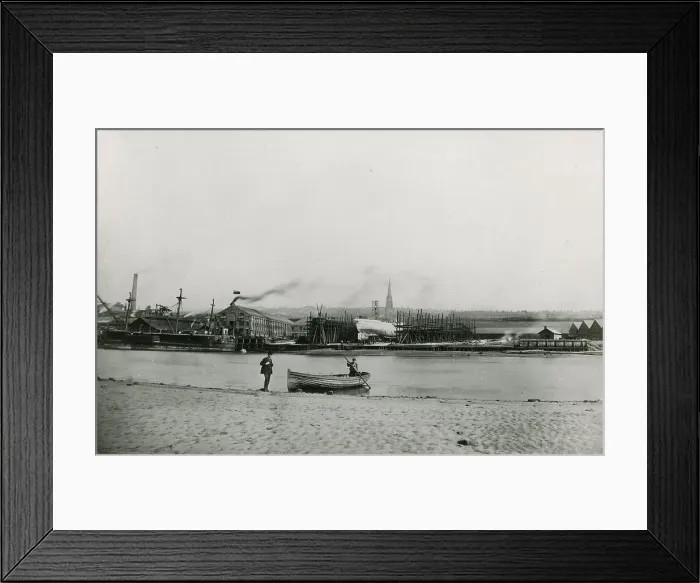 Framed Print : Vickers-Armstrong Elswick Works. Newcastle Upon Tyne Framed Print : Vickers-Armstrong Elswick Works. Newcastle Upon Tyne