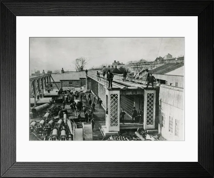 Framed Print : Vickers-Armstrong Elswick Works. Newcastle Upon Tyne Framed Print : Vickers-Armstrong Elswick Works. Newcastle Upon Tyne