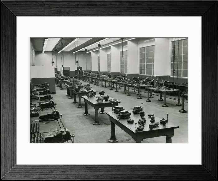 Framed Print : Vickers-Armstrong Elswick Works. Newcastle Upon Tyne Framed Print : Vickers-Armstrong Elswick Works. Newcastle Upon Tyne