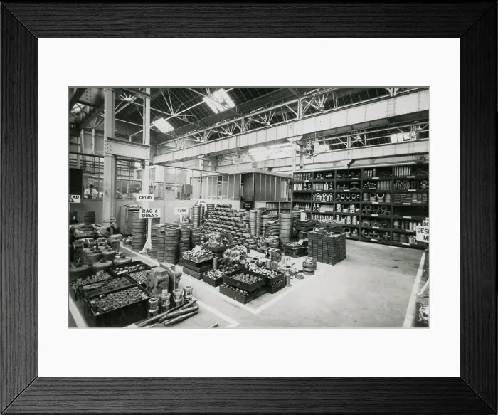 Framed Print : Vickers-Armstrong Elswick Works. Newcastle Upon Tyne Framed Print : Vickers-Armstrong Elswick Works. Newcastle Upon Tyne