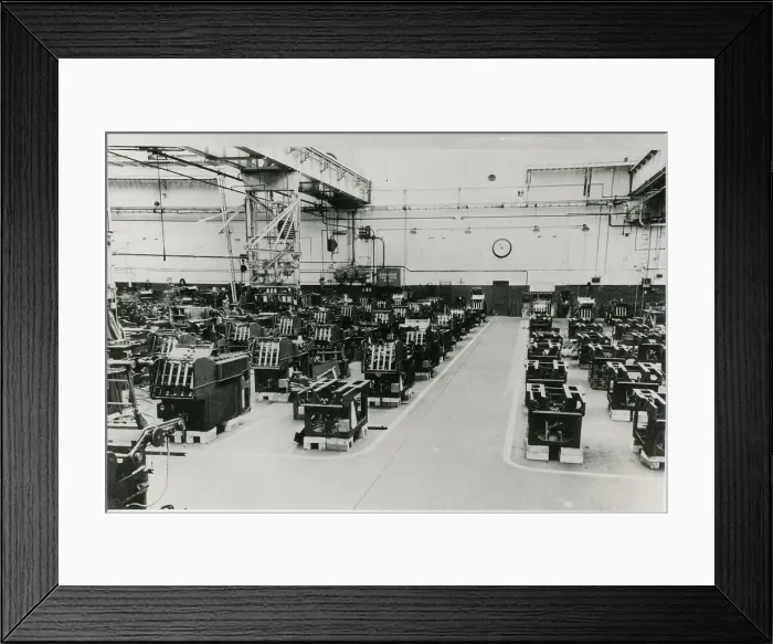 Framed Print : Vickers-Armstrong Elswick Works. Newcastle Upon Tyne Framed Print : Vickers-Armstrong Elswick Works. Newcastle Upon Tyne