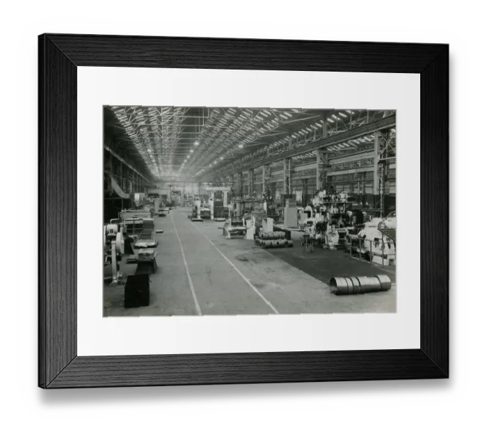Framed Print : Vickers-Armstrong Elswick Works. Newcastle Upon Tyne Framed Print : Vickers-Armstrong Elswick Works. Newcastle Upon Tyne