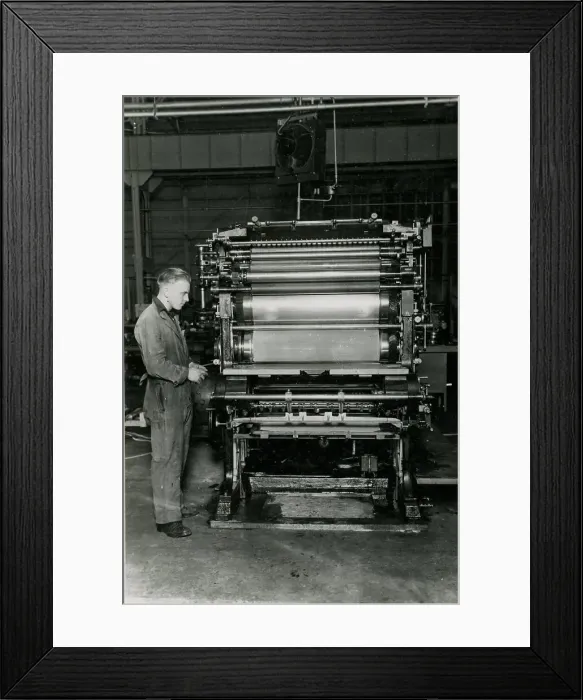 Framed Print : Vickers-Armstrong Elswick Works. Newcastle Upon Tyne Framed Print : Vickers-Armstrong Elswick Works. Newcastle Upon Tyne