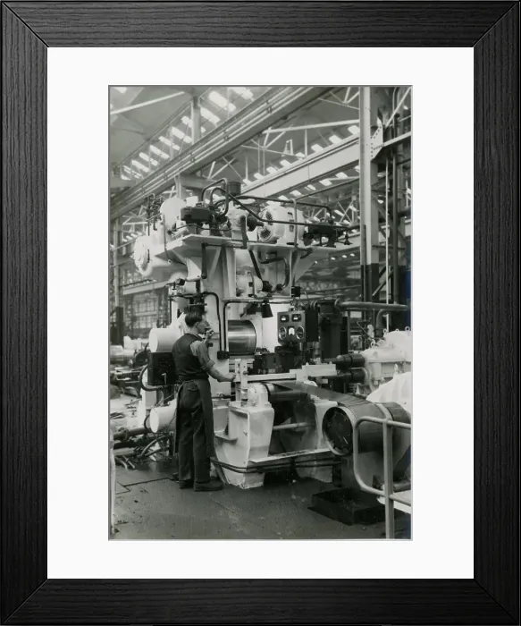 Framed Print : Vickers-Armstrong Elswick Works. Newcastle Upon Tyne Framed Print : Vickers-Armstrong Elswick Works. Newcastle Upon Tyne