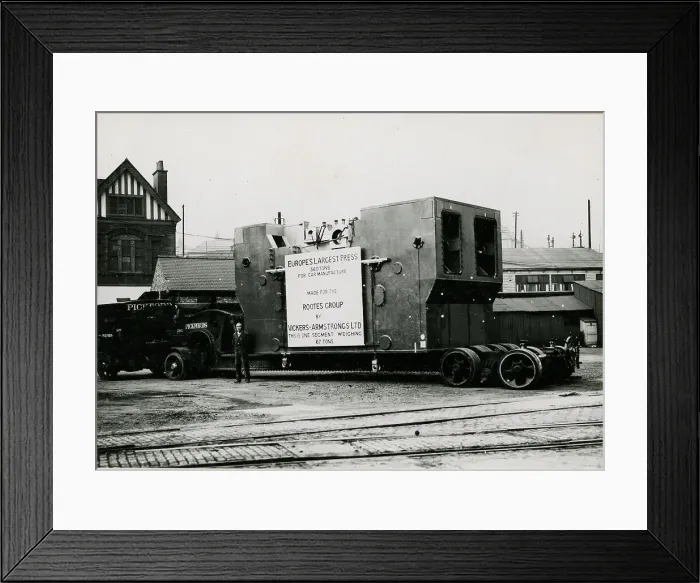 Framed Print : Vickers-Armstrong Elswick Works. Newcastle Upon Tyne Framed Print : Vickers-Armstrong Elswick Works. Newcastle Upon Tyne
