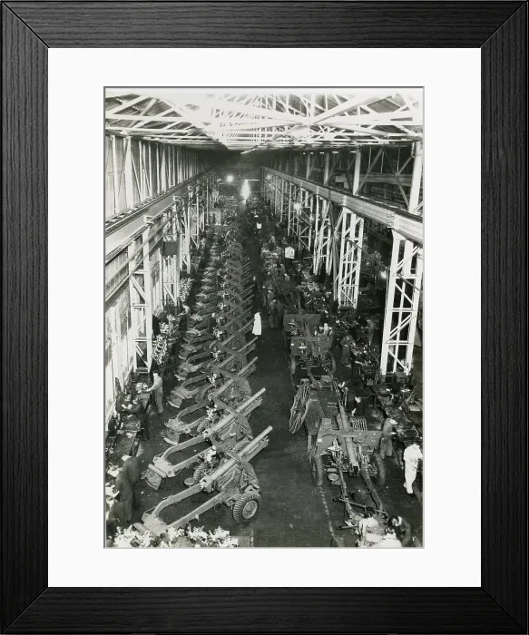 Framed Print : Vickers-Armstrong Elswick Works. Newcastle Upon Tyne Framed Print : Vickers-Armstrong Elswick Works. Newcastle Upon Tyne