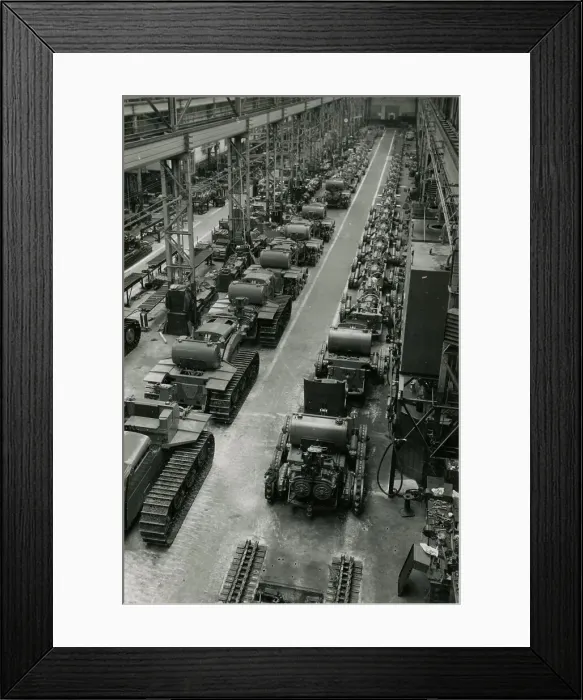 Framed Print : Vickers-Armstrong Elswick Works. Newcastle Upon Tyne Framed Print : Vickers-Armstrong Elswick Works. Newcastle Upon Tyne