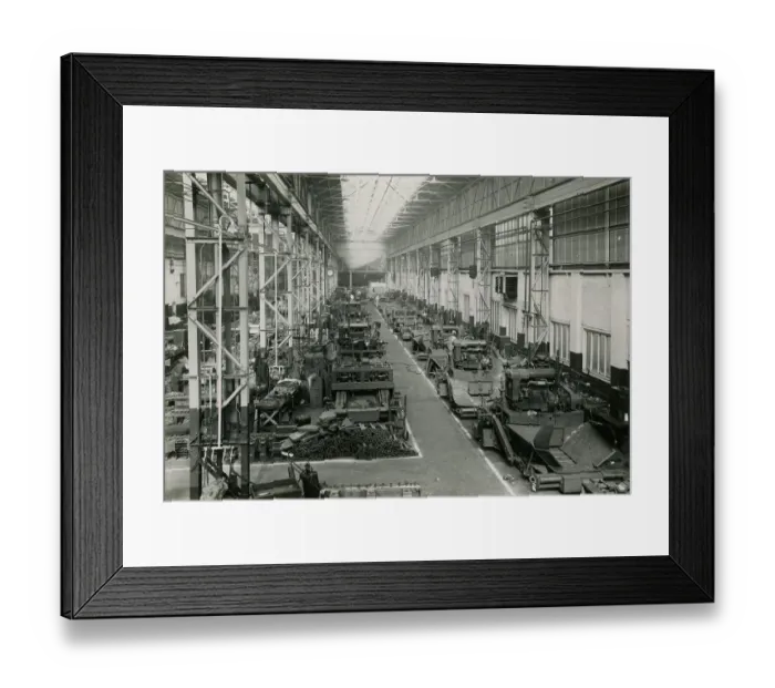 Framed Print : Vickers-Armstrong Elswick Works. Newcastle Upon Tyne Framed Print : Vickers-Armstrong Elswick Works. Newcastle Upon Tyne