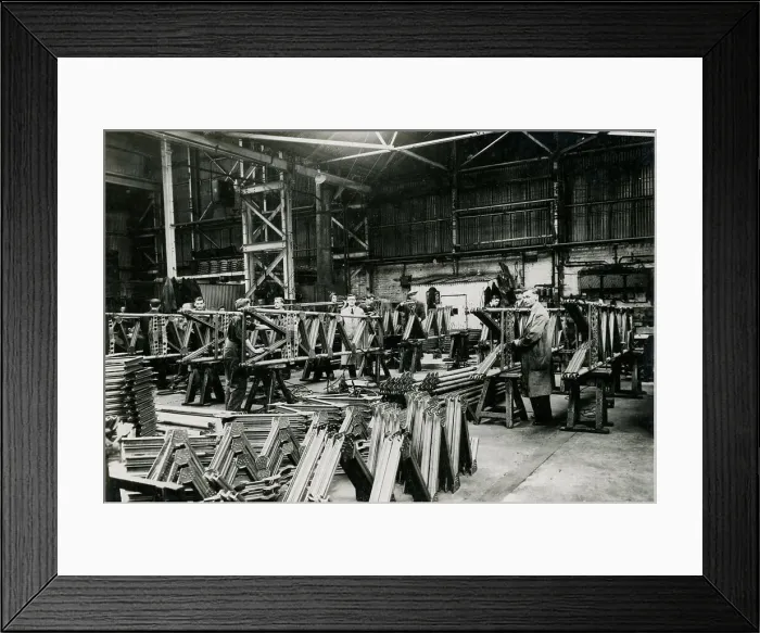 Framed Print : Vickers-Armstrong Elswick Works. Newcastle Upon Tyne Framed Print : Vickers-Armstrong Elswick Works. Newcastle Upon Tyne