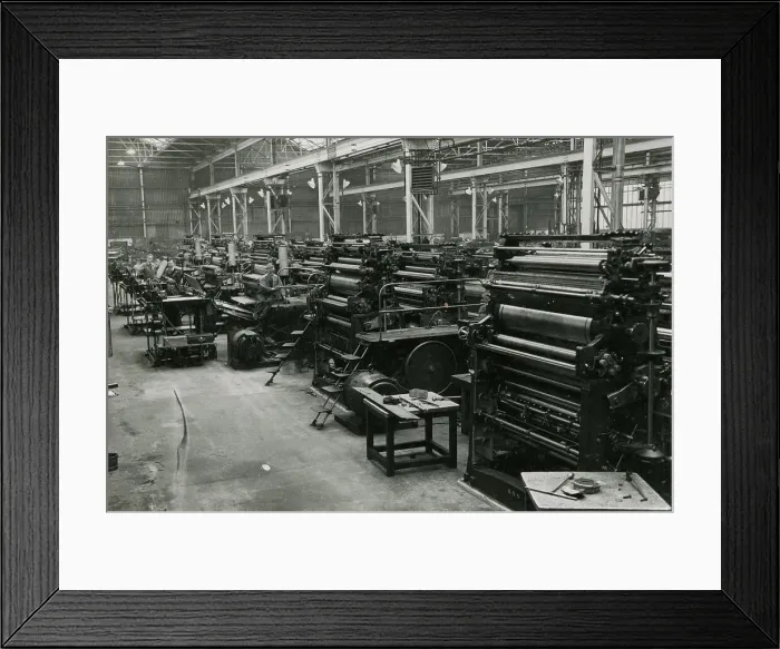 Framed Print : Vickers-Armstrong Elswick Works. Newcastle Upon Tyne Framed Print : Vickers-Armstrong Elswick Works. Newcastle Upon Tyne