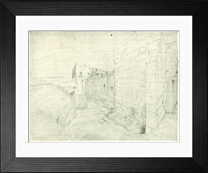 Framed Print : The Propylaea in Athens, 1818 Framed Print : The Propylaea in Athens, 1818