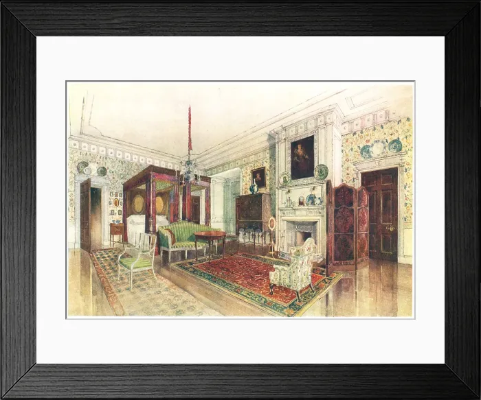 Framed Print : J. S. Henry Ltd Bedroom Design Framed Print : J. S. Henry Ltd Bedroom Design