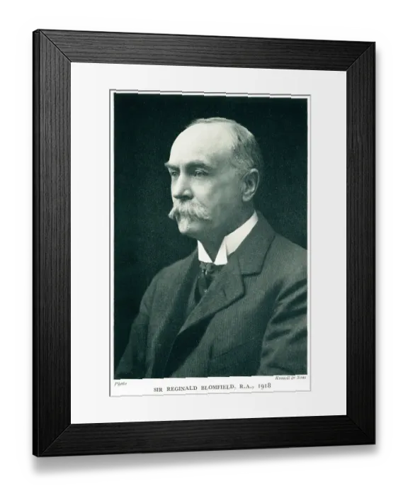 Framed Print : Sir Reginald Theodore Blomfield Framed Print : Sir Reginald Theodore Blomfield