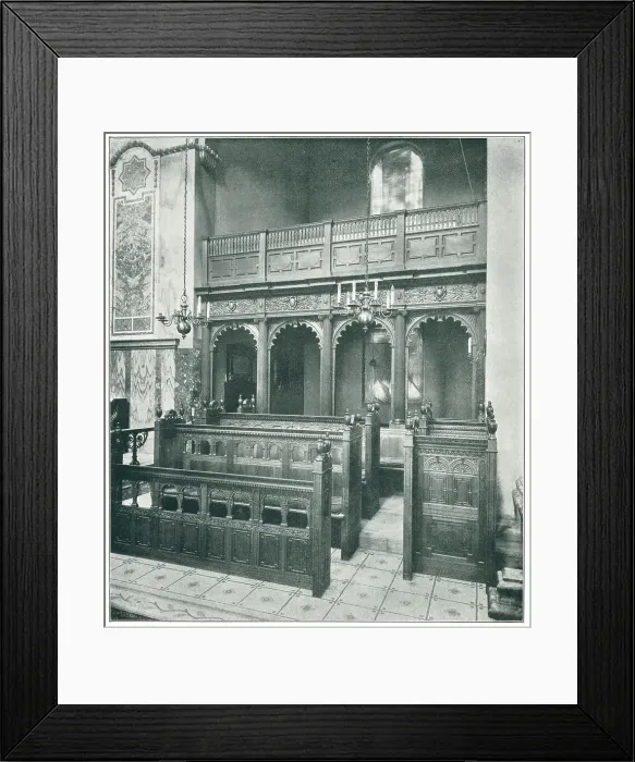 Framed Print : St. Mark's Church, North Audley Street Stalls Framed Print : St. Mark's Church, North Audley Street Stalls