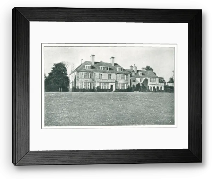 Framed Print : Poulton Priory, Gloucestershire Framed Print : Poulton Priory, Gloucestershire