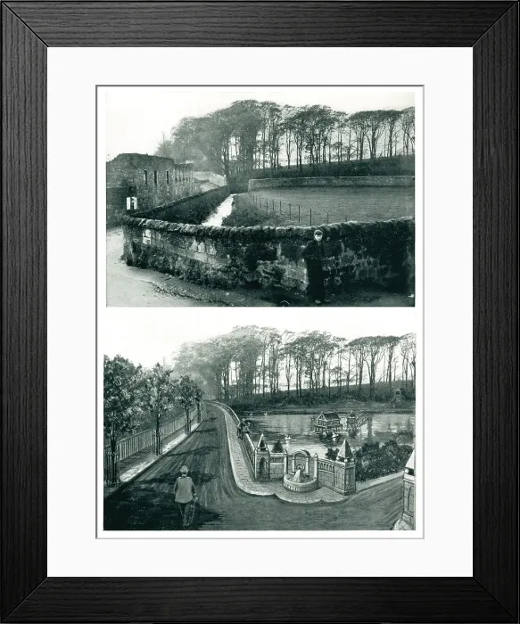 Framed Print : Nethertown Street Dunfermline Framed Print : Nethertown Street Dunfermline