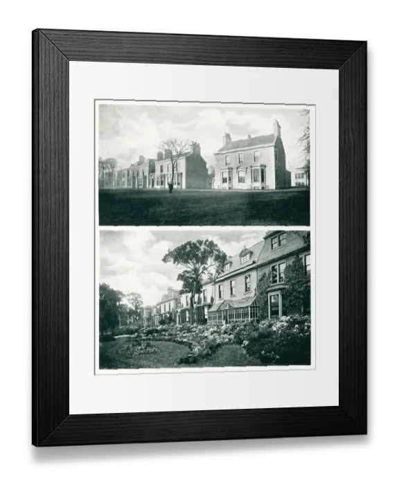 Framed Print : Dundee Villas Framed Print : Dundee Villas