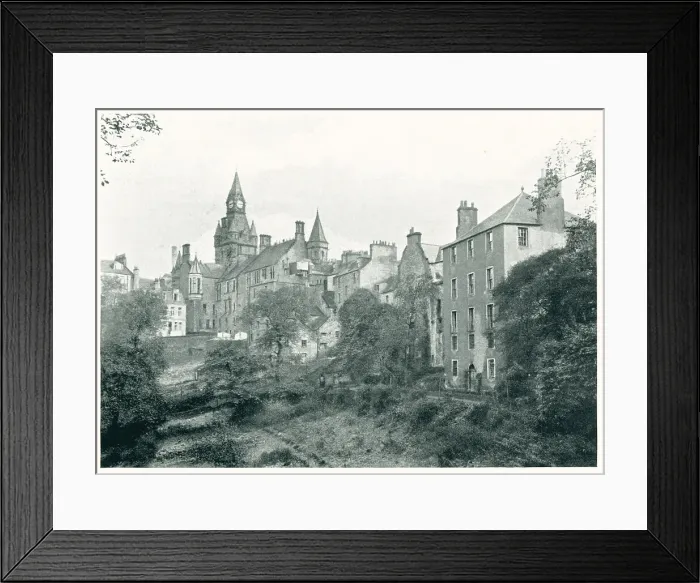 Framed Print : St. Catherine's Wynd, Dunfermline Framed Print : St. Catherine's Wynd, Dunfermline