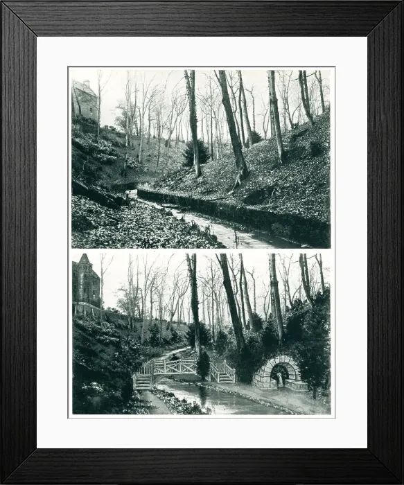 Framed Print : House Dene, Wallace's Well Framed Print : House Dene, Wallace's Well