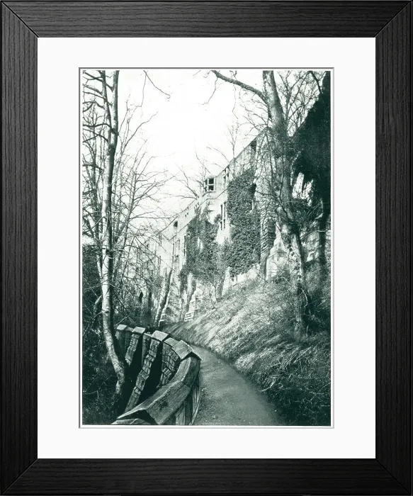 Framed Print : Abbey Ruins in Scotland Framed Print : Abbey Ruins in Scotland