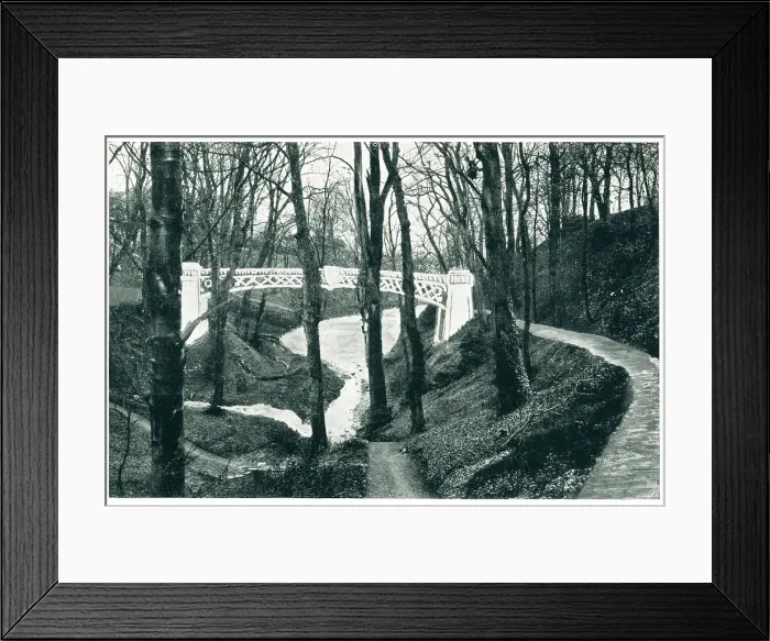 Framed Print : Bridge Proposal Mill Dene Framed Print : Bridge Proposal Mill Dene