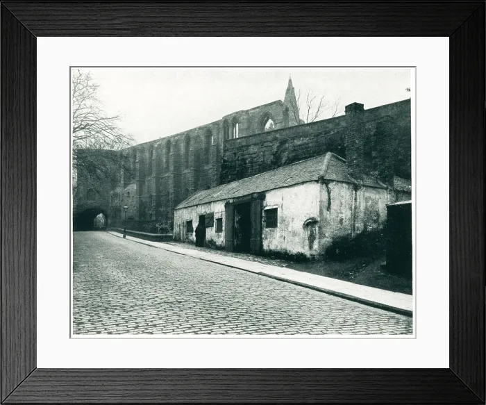 Framed Print : Bee-Alley Gardens Smithy House Framed Print : Bee-Alley Gardens Smithy House