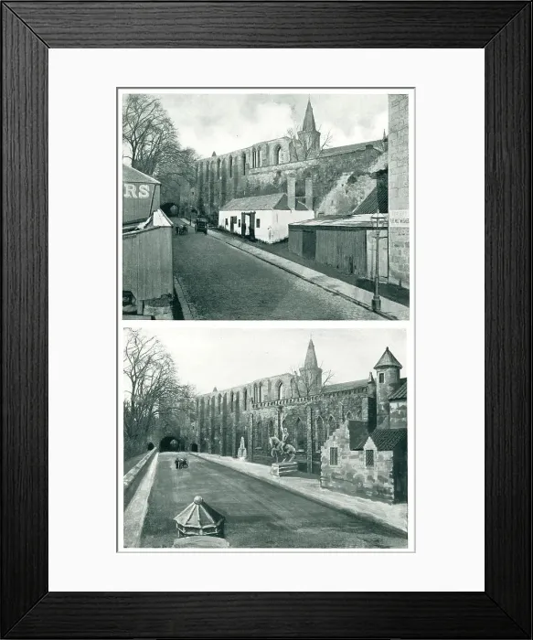 Framed Print : Bee-Alley Gardens, Dunfermline, Proposals Framed Print : Bee-Alley Gardens, Dunfermline, Proposals