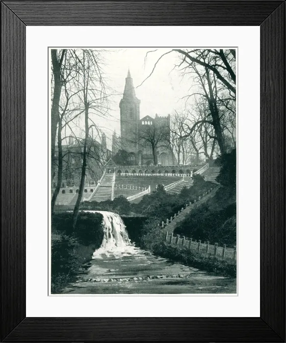 Framed Print : Dunfermline Abbey Arena Waterfall Proposal Framed Print : Dunfermline Abbey Arena Waterfall Proposal