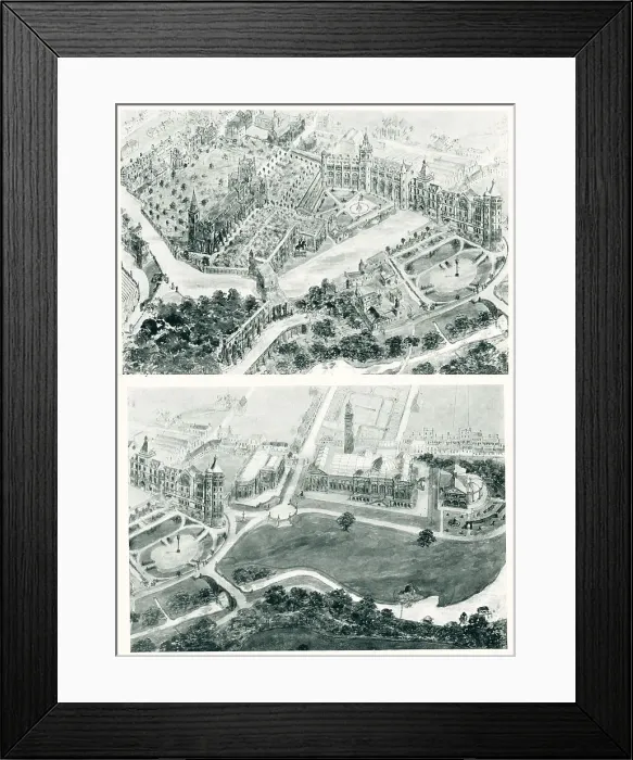 Framed Print : General View Of Dunfermline Framed Print : General View Of Dunfermline