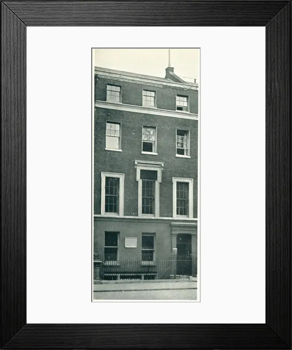 Framed Print : 17, Red Lion Square, London Framed Print : 17, Red Lion Square, London