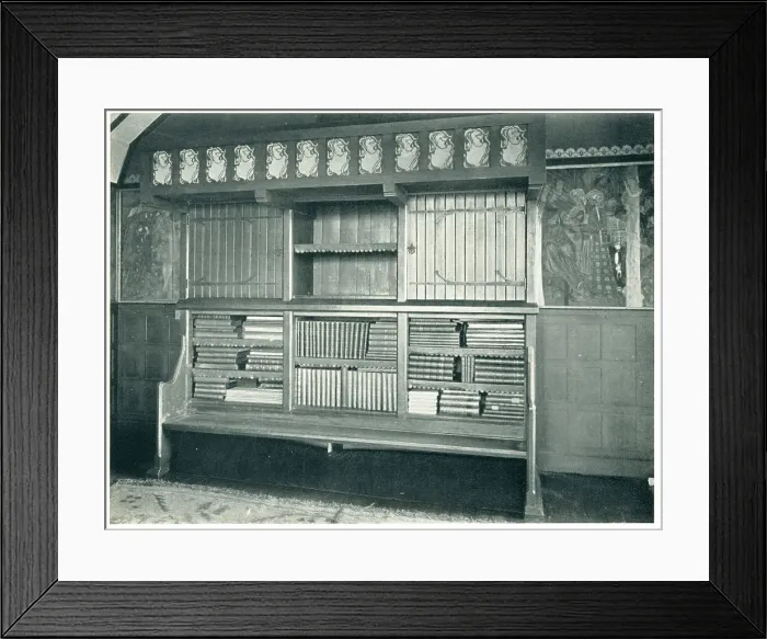 Framed Print : Red Lion Square Settle Framed Print : Red Lion Square Settle