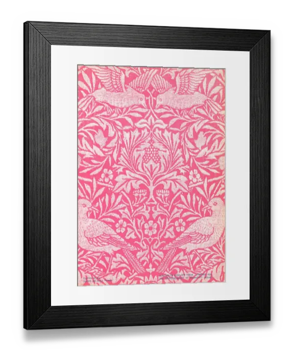 Framed Print : Kelmscott House Curtain Of Woollen Tissue Framed Print : Kelmscott House Curtain Of Woollen Tissue