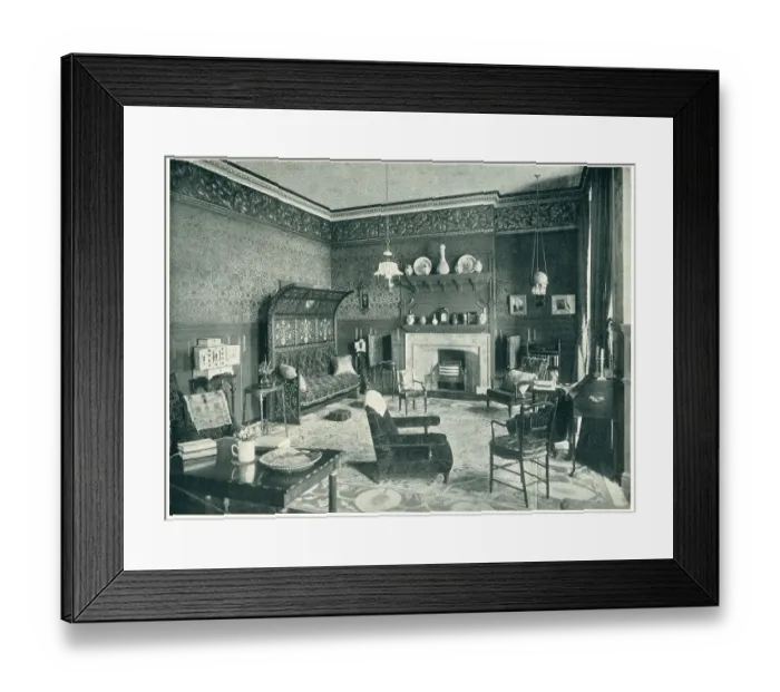 Framed Print : Old Swan House Drawing Room Framed Print : Old Swan House Drawing Room