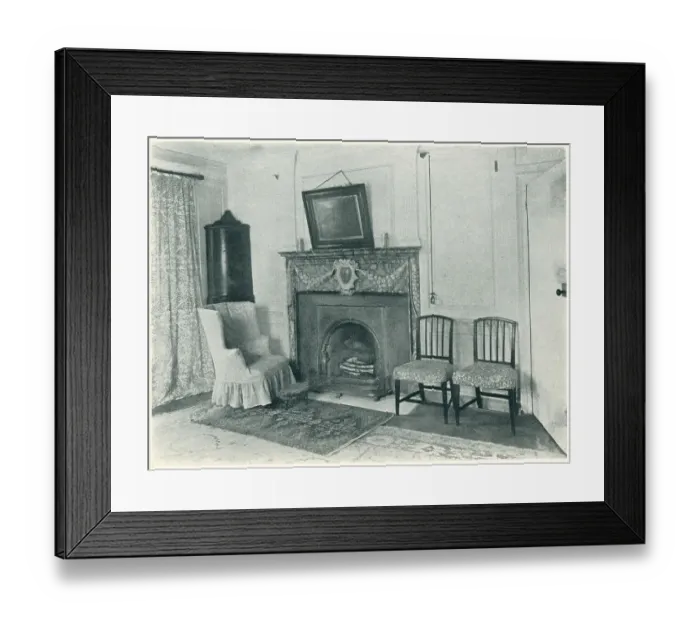 Framed Print : Kelmscott Manor, Panelled Room Framed Print : Kelmscott Manor, Panelled Room