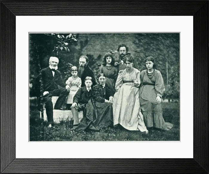 Framed Print : Morris and Burne-Jones Family Photo Framed Print : Morris and Burne-Jones Family Photo