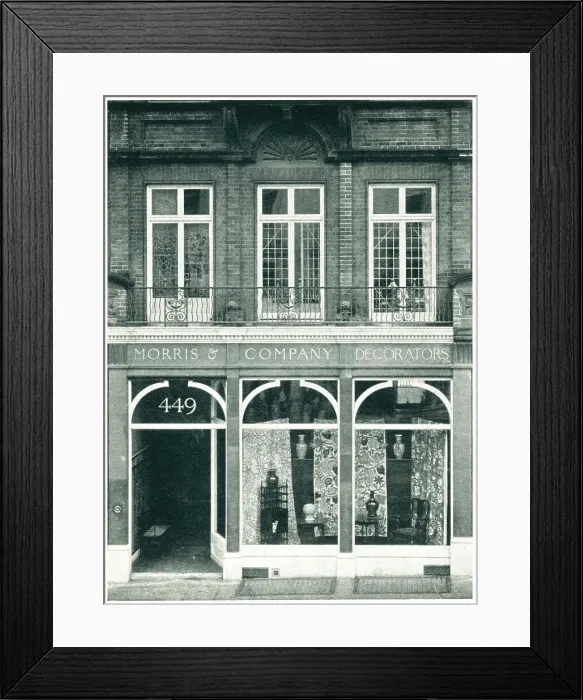 Framed Print : Morris & Company Premises Framed Print : Morris & Company Premises