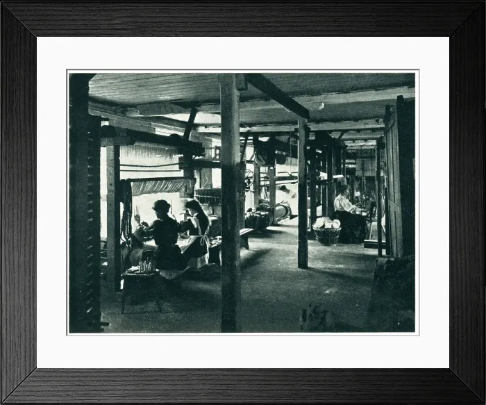 Framed Print : Merton Abbey Tapestry Looms Framed Print : Merton Abbey Tapestry Looms